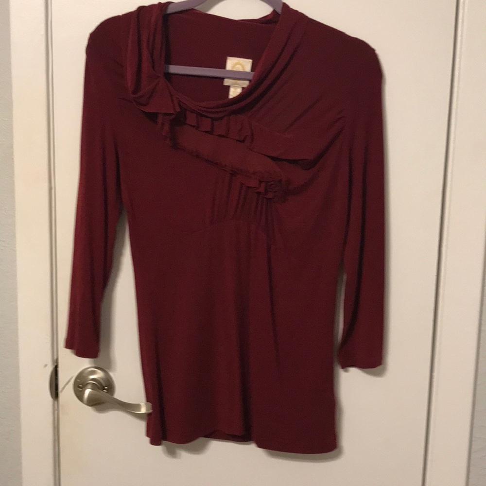 Anthropology Red Shirt